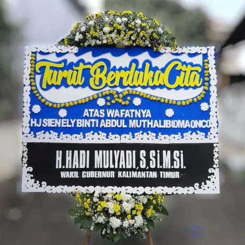 Karangan Bunga Duka Cita Panumbangan