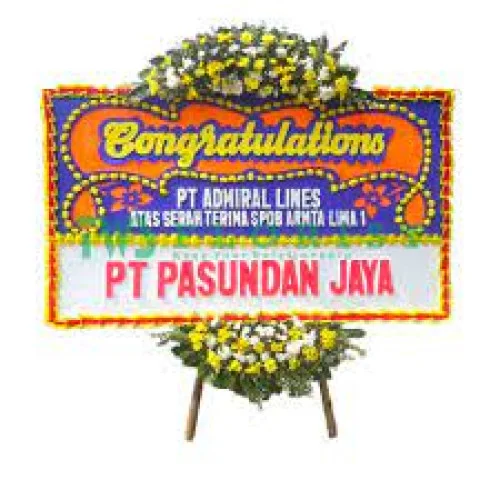 Karangan Bunga Ucapan Selamat Panumbangan